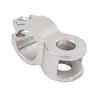 Abrazadera Cruzada de Acero Inoxidable Abrazadera para Tubería Base de Fijación para Tubería Redonda Conector para Tubería de Acero Abrazadera de Sujeción Soporte Clip para Barra