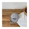 Gorra de Béisbol Bordada con Letras de Estilo Coreano para Niños, de Ala Suave, para Primavera y Verano, Ciclismo al Aire Libre