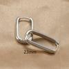 Aliexpress Amazon Populares Brincos Simples em Forma de U Banhados a Ouro Real Brincos Estilo Ins Atacado de Comércio Exterior Transfronteiriço Europeu e Americano