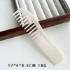 Nuevo Peine para el Cabello de Acetato de 4 mm de Espesor, Peine de Doble Propósito para Peluquería y Uso en Casa, Elegante Peine de Color Carey