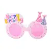 Nuevas Gafas de Cumpleaños, Sombreros de Cumpleaños, Gafas Divertidas con Forma de Rosquilla, Gafas con Letras de Cumpleaños para Tomar Fotos en Fiestas