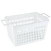 Caja de almacenamiento de artículos diversos, cesta de plástico para armarios del hogar, cesta de almacenamiento para refrigerios y juguetes, caja de almacenamiento grande, cesta de almacenamiento