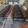 Par de Ruedas Mineras Acero Fundido 300 Sólida Resistente al Desgaste Rueda de Oruga Rueda Plana Minera Fija