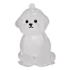 Caixa de Armazenamento de Cabelo Transparente para Filhote Fofo Pingente Cápsula de Bola de Pelo Animal Decoração Caixa de Poeira Comemorativa Brinquedos de Coleção