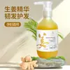 Champú Personalizado OEM con Esencia de Jengibre, Nutrición del Cuero Cabelludo y Control de Grasa, Champú con Gránulos de Raíz de Jengibre Real, Champú de Jengibre