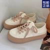 Zapatos Casuales Retro Nuevos de Celebridad de Internet 2024 Populares de Nuevo Estilo Chino Zapatos de Lona de Verano Versátiles Tenis Deportivos de Suela Gruesa para Mujer