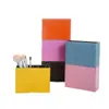 Estoque Pronto Papelaria de Escritório Porta-Canetas de Couro Armazenamento de Mesa Porta-Canetas Quadrado Porta-Canetas Criativo Lg-B083