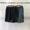Pantalones Cortos de Piedra Transfronterizos Manga de Brújula Holgada Casual Militar Europeo y Americano Ropa de Trabajo Básica Multibolsillo Modernos