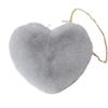 Bolso bandolera de mujer con cadena de peluche en forma de corazón, bolso bandolera de mujer con forma de corazón de melocotón, bolso bandolera de mujer con forma de corazón, bolso bandolera de mujer, 2023