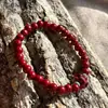Novo Bracelete de Cinábrio com Baixo Teor de Areia Dourada Roxa, Acessórios dos Doze Porcos do Zodíaco, Bracelete de Contas Redondas, Mesmo Estilo para Homens e Mulheres, Atacado