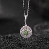 Yilu prata S925 prata esterlina Hetian jade Jade popular luz luxo moda retorno padrão pingente pulseira brincos clipe de orelha terno