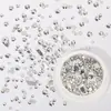 Paquete de material para manicura 2024 primavera y verano nuevo estilo mono mismo estilo hacha Corazón Torcido Cristal K9 diamante flash manicura al por mayor