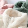 Ropa de vellón de doble cara para parejas, cálida para otoño e invierno