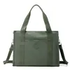 Bolsa Feminina 2025 Inverno Novo Estilo Bolsa de Ombro Urbana Simples Grande Capacidade Leve Bolsa de Nylon Bolsa de Mão Casual Bolsa Transversal