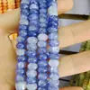 Cuentas de Ábaco Teñidas al Agua de 8x5 mm, Cuentas de Vidrio que No se Desvanecen, Cuentas Sueltas de Vidrio, Materiales para Joyería de Pulseras, Venta al por Mayor para Manualidades con Cuentas