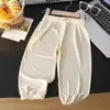 Calças Anti-Mosquito Infantil Verão Novo Bebê Calças Finas Calças de Menino Estilo Coreano Meninas Respirável Calças Infantil Roupa Infantil