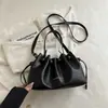 2026 Verano Nuevo Bolso de Hombro Plisado de Moda Versión Coreana Estilo Perezoso Ligero Bolso Cubo para Debajo del Brazo Bolso Cruzado de Gran Capacidad