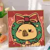 Pintura de Diamantes para Niños Kuromi Hecho a Mano DIY Pintura de Pegatinas de Diamantes Sanrio Pintura de Diamantes con Diamantes Completos 5D Tamaño Pequeño