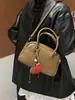 Bolso de Mano Transfronterizo de Moda para Mujer 2026 Nuevo Retro Nicho Bolso Bowling para Viajar Bolso Cruzado de un Solo Hombro de Lujo Ligero