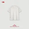 Camiseta Deportiva de Manga Corta para Hombre Bk, Parche de Secado Rápido, 185g, Moderna, Transpirable, Bloques de Color, Raglán, Cuello Redondo, Corte Holgado, Fresca.