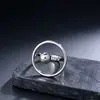 Anillo de acero de titanio de diseño nicho estilo Ins para mujer, no se decolora, oro de 18 quilates, diseño abierto, acero inoxidable, lujo ligero, anillo para el dedo índice, venta al por mayor
