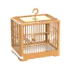Jaula para Pájaros Tipo Cajón Plástico Cuadrada Jaula para Loro Casa de Lujo Mirlo Especial Cría de Peonías Hogar Jaula Ornamental