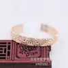 Yiwu Gold Ray nova cor banhado a ouro DIY braço de solda pulseira pulseira de roupas chinesas antigas acessórios B1151