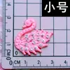 Números de Pedrería Coloridos 100, Cisne, Flor, Abeja, Dijes DIY para Zapatos, Decoraciones para Fundas de Teléfono, Pinzas para el Cabello, Accesorios de Plástico para Ropa