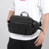 Bolsa Transversal Masculina Casual Estilo Japonês, Resistente à Água, de Ombro Único, para Estudantes, Bolsa Tiracolo Funcional, Bolsa de Cintura, Minimalista Urbano