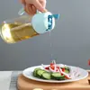 Olla de Aceite de Vidrio Grueso Resistente al Calor Olla de Aceite para el Hogar Botella de Aceite con Apertura y Cierre Automático Botella de Salsa de Soja Vinagre de Gran Capacidad Botella para Condimentos de Cocina