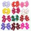 Acessórios de Cabelo Laços para Pets Estilo Princesa em Lote Misto Multicor, Presilhas para Cães e Gatos, Estoque de Vendedor de Rua Transfronteiriço