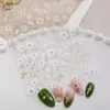 Pegatinas para Uñas de Margarita Fresca Planas con Adhesivo Trasero Estampado Caliente de Verano Margarita Pegatinas para Uñas DIY Joyería Estilo Dh