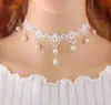 Acessórios Transfronteiriços Gargantilha Feminina Palácio Gótico Sexy Gargantilha de Renda Gargantilha Corrente para Clavícula Necklace Retrô