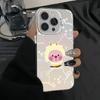 Capa de Celular Estilo Ins Castor Adequada para Apple 16 Iphone14/13/12Promax Fosca 11 Capa Dura Xr/Xs