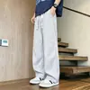 Calças casuais da moda 2026, calças de trabalho, calças jogger finas masculinas para primavera/verão, calças de corte reto, calças harém versáteis que afinam
