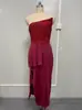Aliexpress Comercio Exterior Transfronterizo Nuevo Estilo Lentejuelas Sin Mangas Moderno Ceñidor de Cintura Elegante Vestido de Noche Sin Tirantes Sexy Vestido