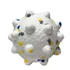 Nova Bola de Brinquedo para Pet ETPU Brinquedo Pipoca Resistente à Mordida Limpeza de Dentes Caninos Alta Elasticidade Bola de Brinquedo para Cachorro