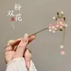 Grampo de Cabelo Estilo Antigo para Mulheres, Acessório de Cabelo Hanfu, Grampo de Cabelo Moderno Novo Estilo Chinês com Franjas, Ornamento de Cabelo Grampo de Alta Qualidade