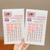 Adesivos de Maquiagem Facial Super Fada Infantil Concha Pérola Strass Borboleta Menina Bebê Maquiagem para Apresentação Adesivos Faciais de Diamante Adesivos para Canto dos Olhos