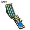 Tobogán acuático inflable con forma de palmera, suministro directo de fábrica, tobogán inflable para piscina, equipo de entretenimiento, tobogán acuático inflable