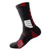 Meias Longas Masculinas Esportivas Absorventes de Suor para Basquete Amortecimento Absorção de Choque Meias de Toalha Espessadas Respiráveis Meias Esportivas Verdes para Homens