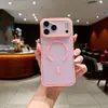 Aplicable para Apple 18promax Funda Magnética Mate para Teléfono iPhone 17 Agujero de Precisión Cobertura Total Disipación de Calor Funda Protectora Carcasa Dura