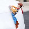 Accesorios Exteriores para Coche Muñeca para Techo Decoración Accesorios para Coche de Madera Marvel Joker Escuadrón Suicida Payaso Accesorios para Coche