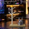 Porta-objetos fofo em formato de galinha com bolinhas, organizador de controles de videogame, organizador de mesa, peça decorativa criativa e solução de armazenamento