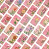 36 Tarjetas de Felicitación Florales Rosas de Compra Directa Transfronteriza, Materiales de Diario Estilo Ins, Decoración de Pared, Tarjetas de Te Extraño