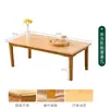 Mesa de Janela de Canto com Assento Tatami Estilo Japonês Cadeira com Encosto para Perna de Cadeira Cama Sem Pernas Cadeira Baixa Apartamento Pequeno Cadeira de Piso Único e Quarto