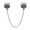 Accesorios Transfronterizos Aleación Panjia Accesorios para Pulsera de Cuentas diy Oreja de Trigo Minnie Cadena de Seguridad Hebilla Fija Opción de Regalo