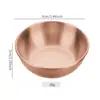 Prato Redondo de Aço Inoxidável Transfronteiriço para Temperos, Colher de Sobremesa, Utensílios Domésticos para Sorvete, Lanches, Batatas Fritas, Prato para Molho de Soja