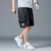 Shorts Casuales de Verano para Hombre Modernos Holgados de Bolsillo Múltiple Rectos Delgados de Secado Rápido Deportivos de Longitud Media para Adolescentes