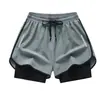 Pantalones Cortos Deportivos de Secado Rápido para Hombre, Pantalones Casuales de Verano, Pantalones Cortos Elásticos Finos para Correr y Fitness, Pantalones Cortos de Moda para Hombre